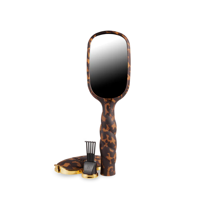 Teletie Boar Bristle Hair Brush - Tortoise