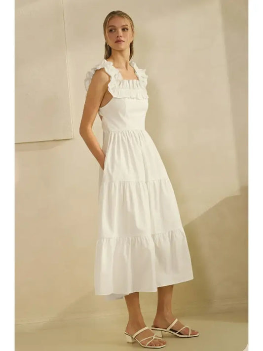 Amazing in White Dress