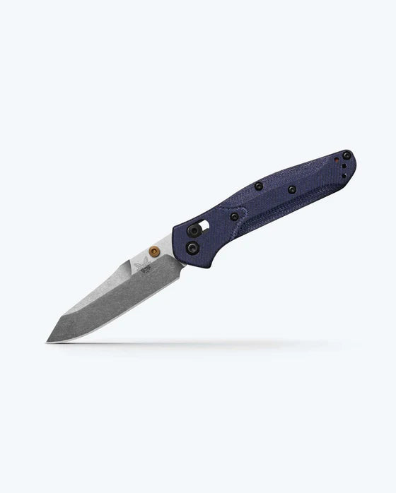 Benchmade Mini Osborne Denim Micarta Knife