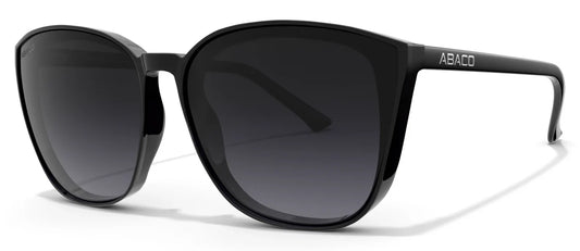 Abaco Chelsea Gloss Black/Grey Gradient Sunglasses