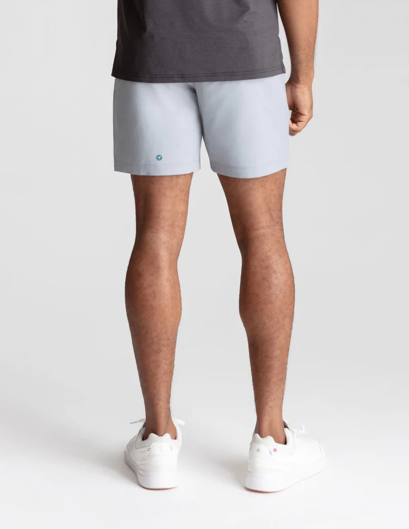 Birddogs Light Gray Shorts w/Liner 7"