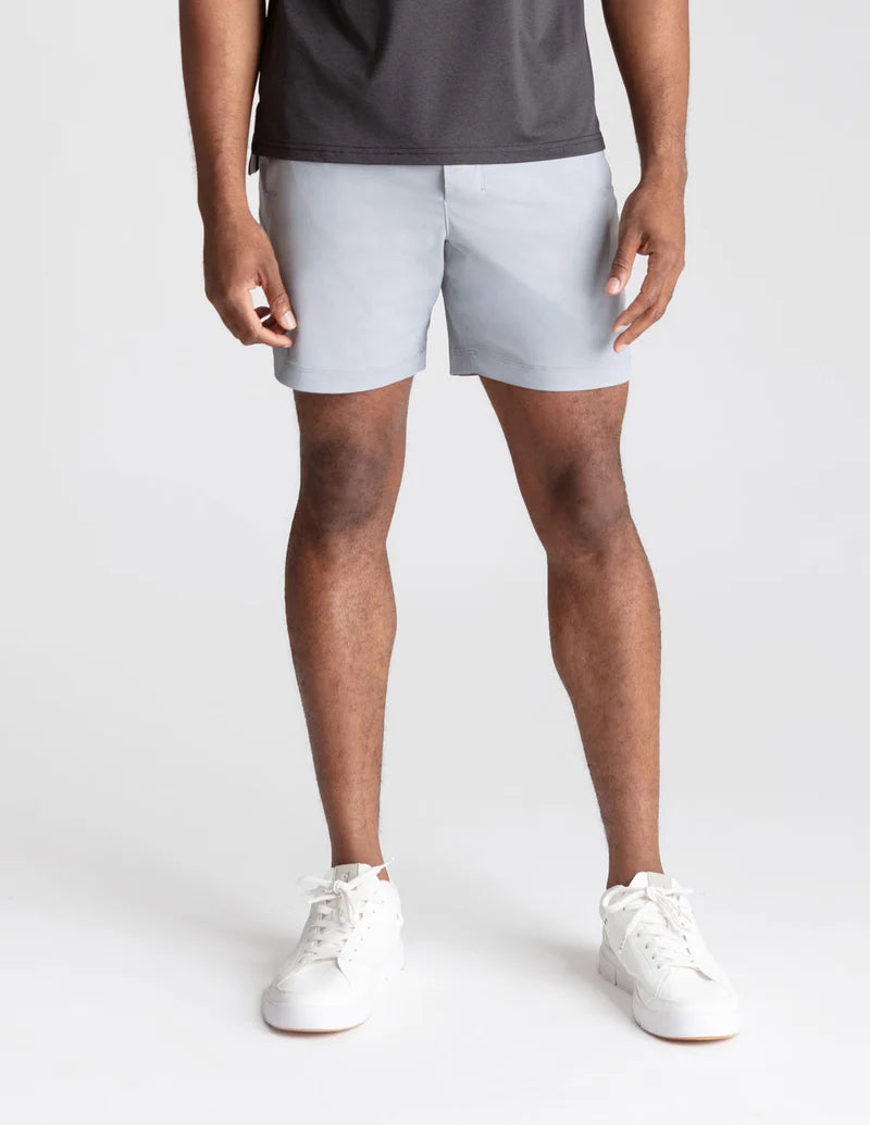 Birddogs Light Gray Shorts w/Liner 7"