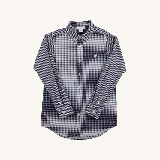 Beaufort Bonnet Navy Grove Dean's List Dress Shirt