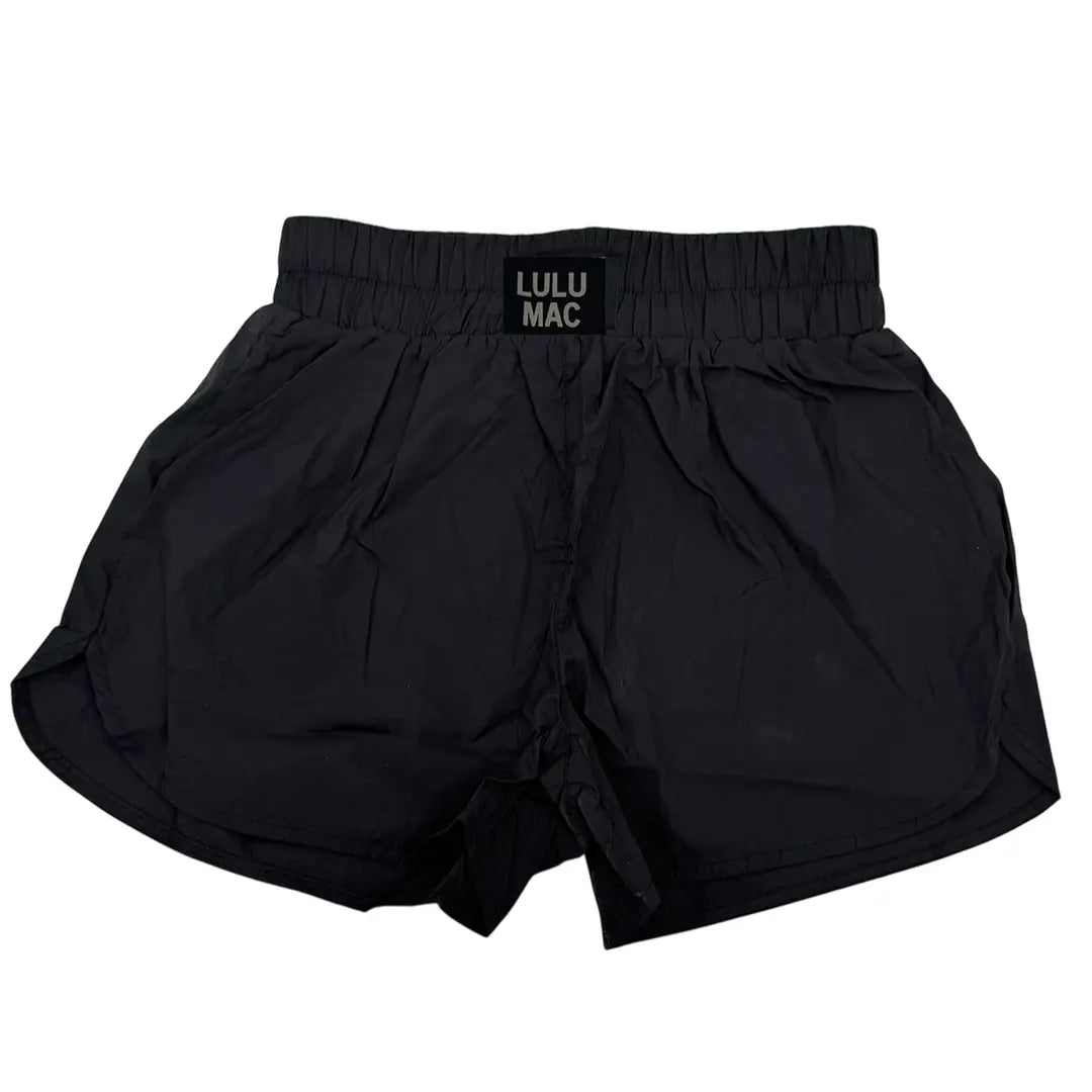 Lulu Mac Black Shorts Youth