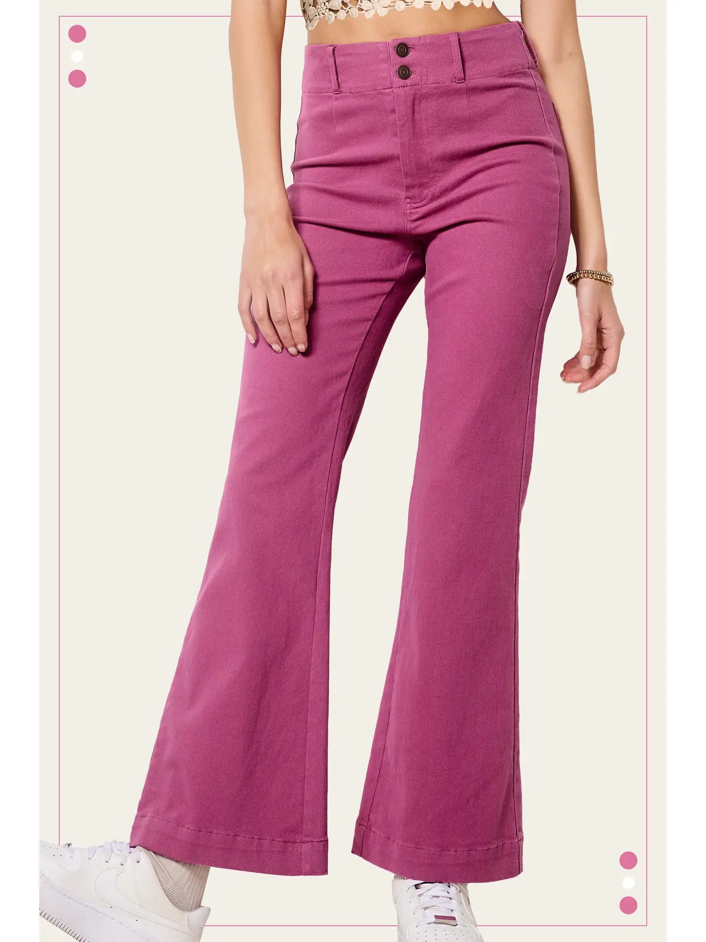 Magenta Jeans by La Miel