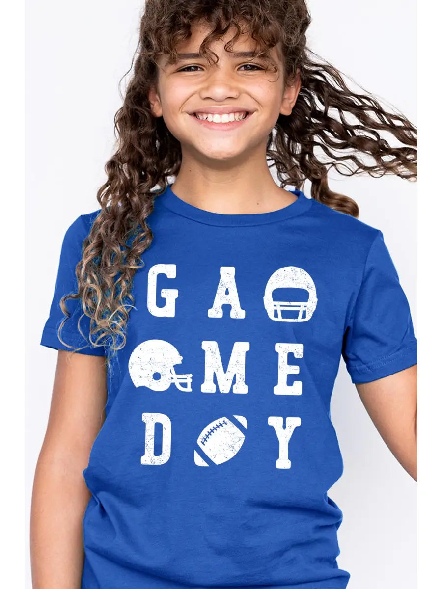 Gameday Royal Blue T-shirt for Girls
