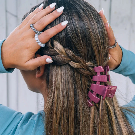Teletie Medium Classic Hair Clip Wild Side