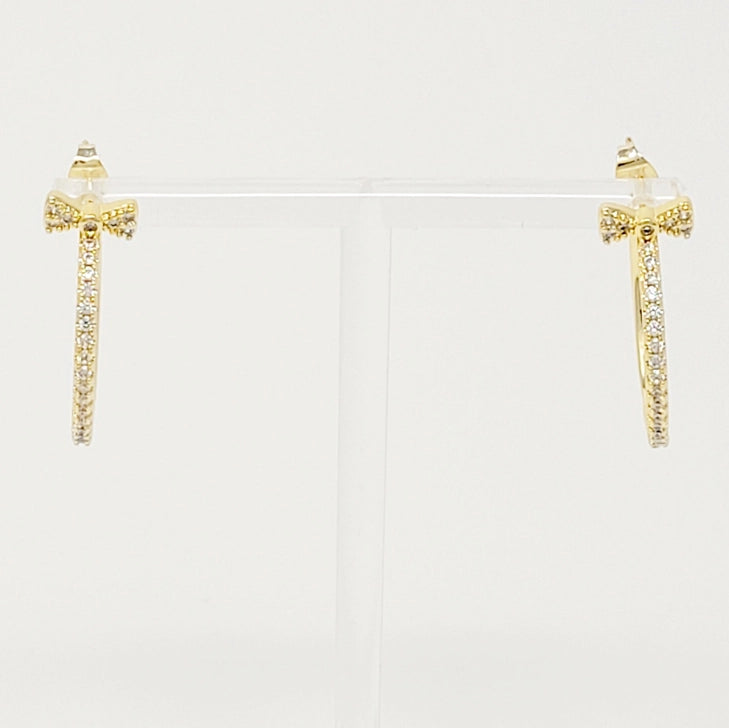 Bow On Top Earrings