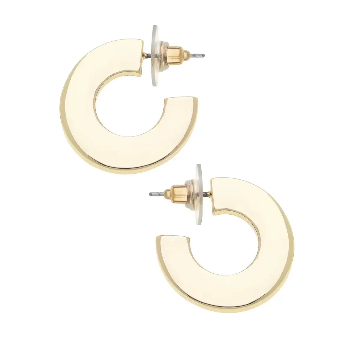 Cali Flat Hoop Earrings