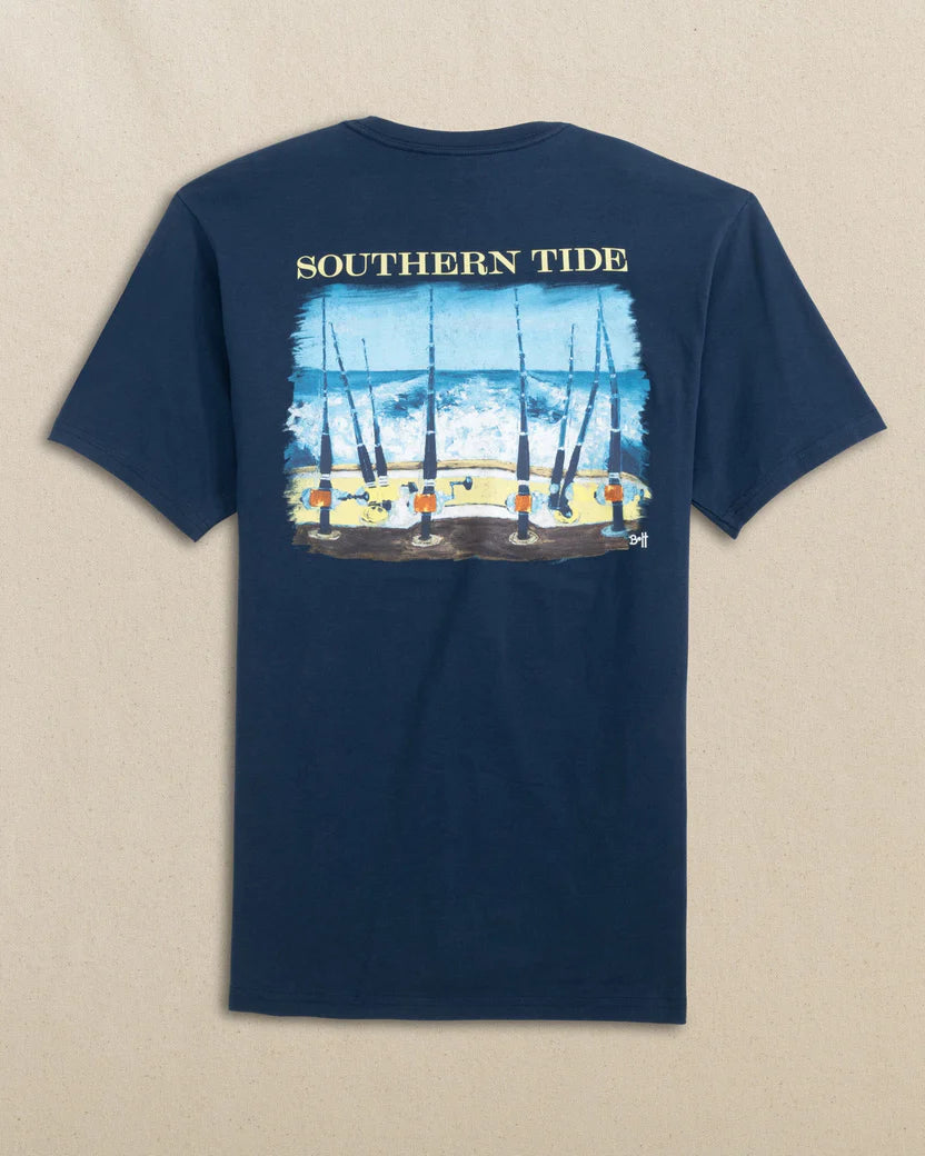 Southern Tide Fishing Lines Tee