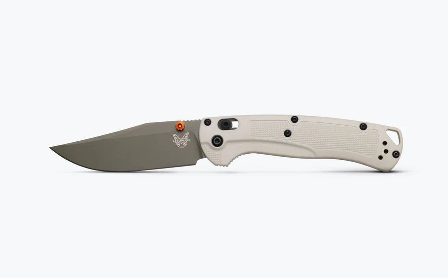 Benchmade Taggedout, AXS Tan Grivory Knife