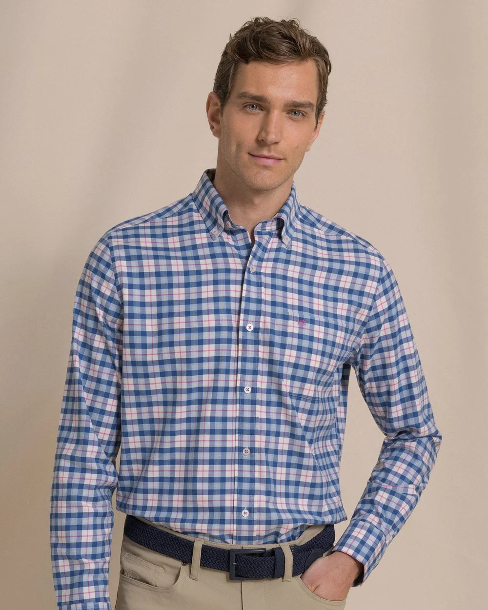 Southern Tide Forsyth Park Skipjack Sport Shirt