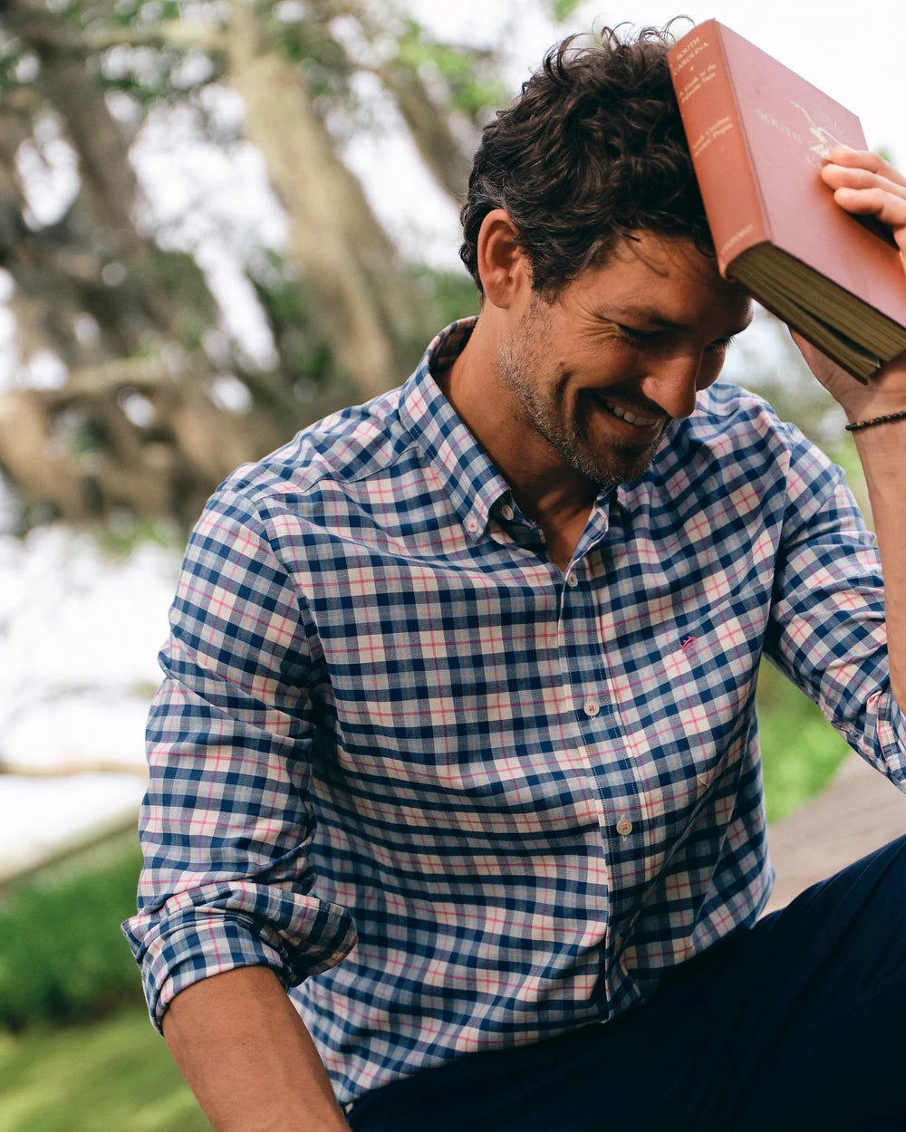 Southern Tide Forsyth Park Skipjack Sport Shirt