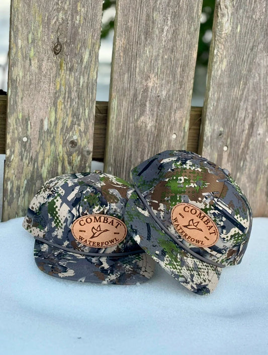Combat Waterfowl SKRE Gear Summit Goat Rope Patch Hat