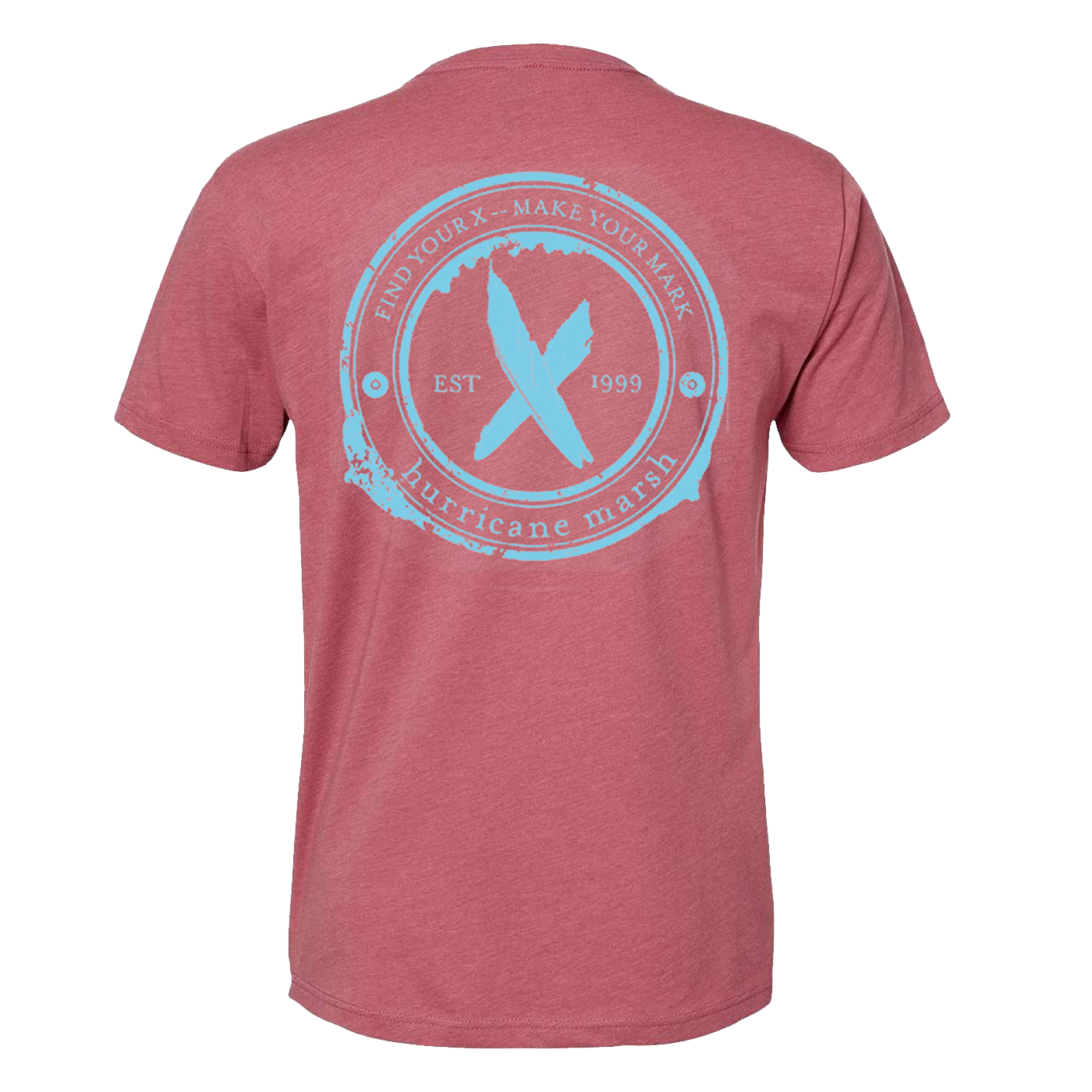 Hurricane Marsh X Trademark T-shirt in Crimson