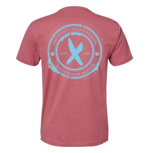Hurricane Marsh X Trademark T-shirt in Crimson