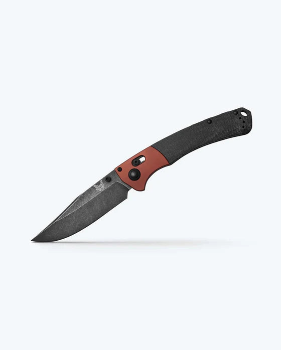 Benchmade Crooked River Burnt Copper Black Micarta Knife