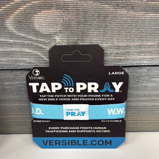 Versible Tap to Pray WWJD Bracelet