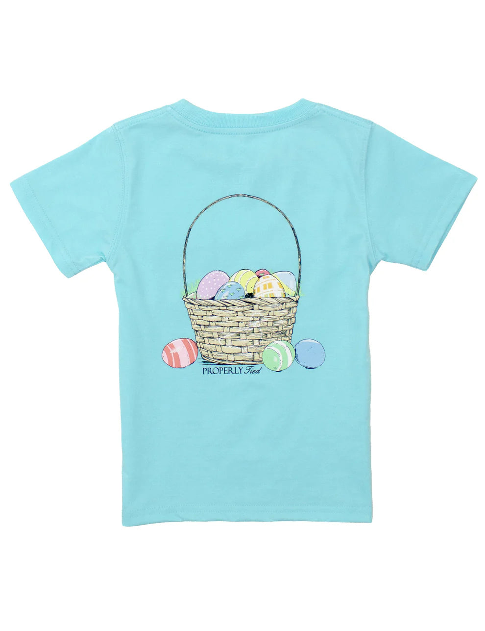 Properly Tied Easter Basket SS Tee in Artic