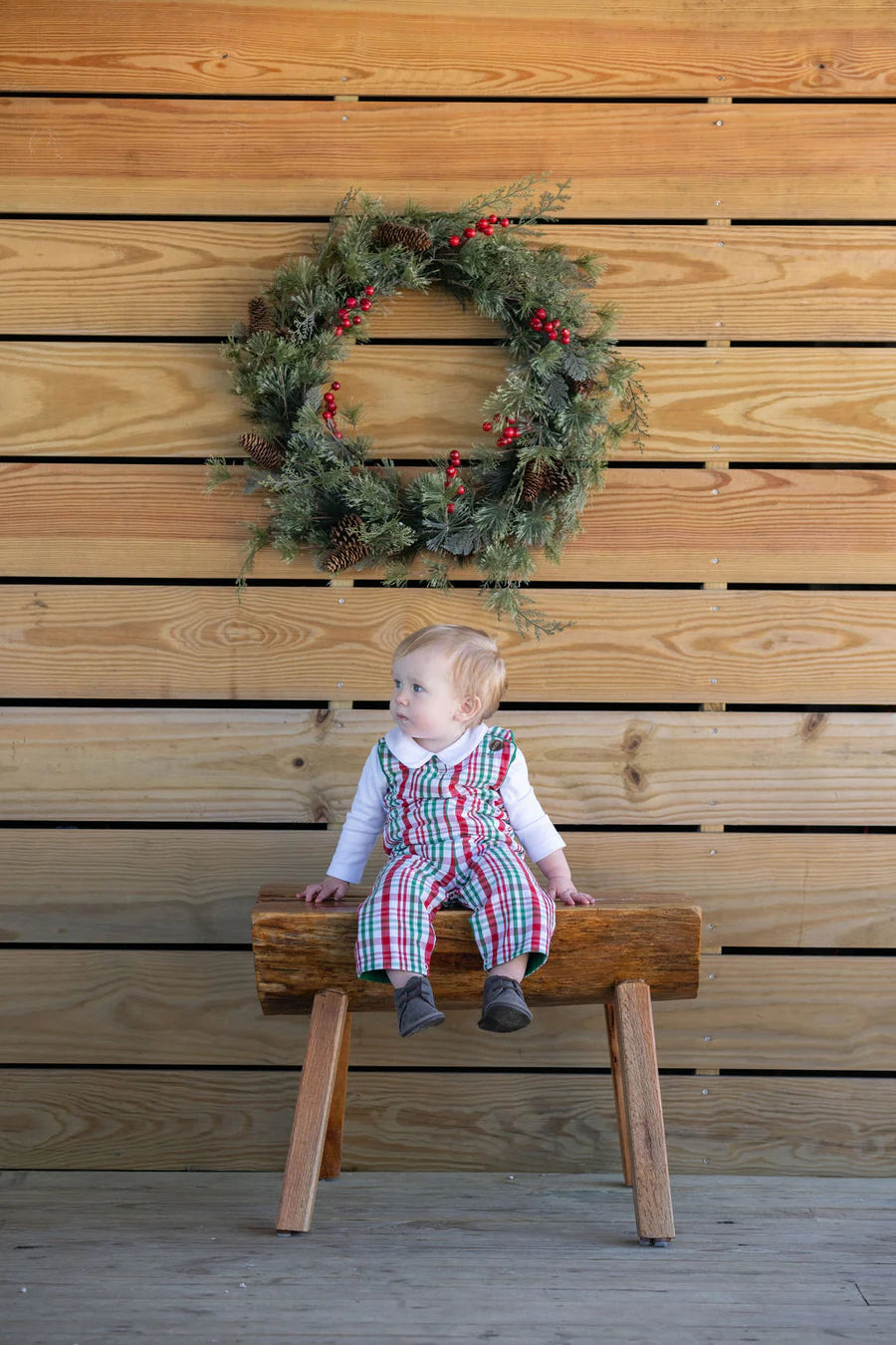 Saltwater Boys Rivers Reversible Longall in Sleigh Plaid