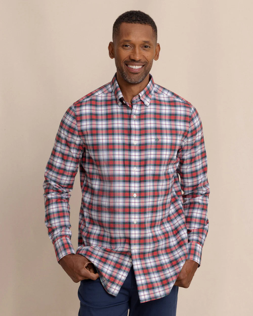 Southern Tide MacDuff Tartan Skipjack Sport Shirt