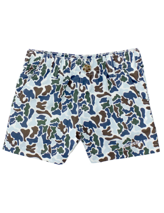 Properly Tied Mallard Terra Camo Shorts