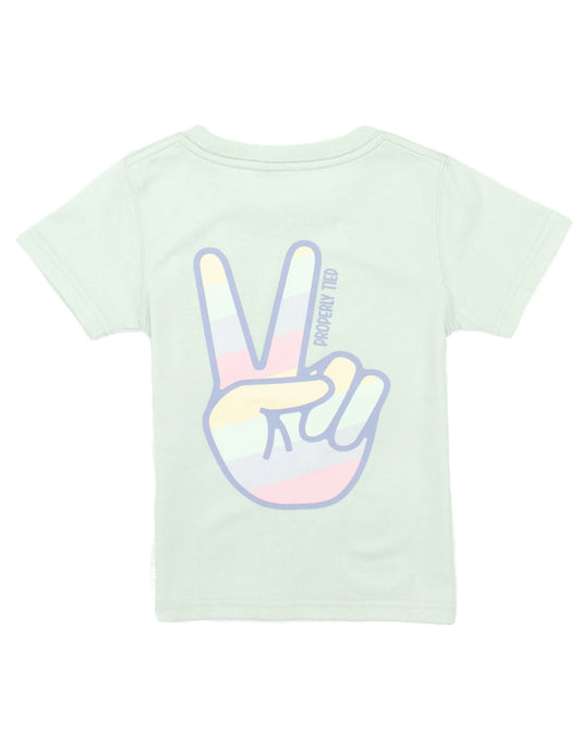 Properly Tied Peace Sign Tee