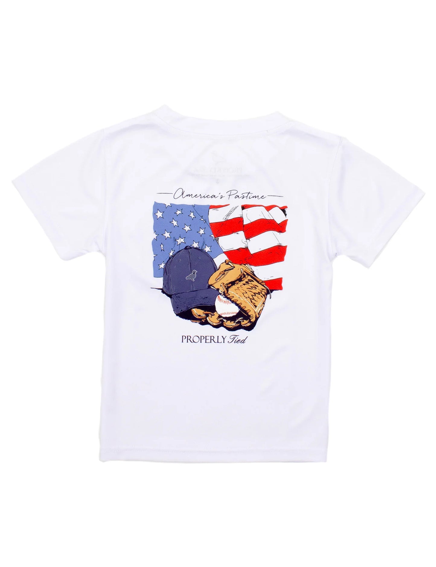 Properly Tied Performance Tee America's Pasttime