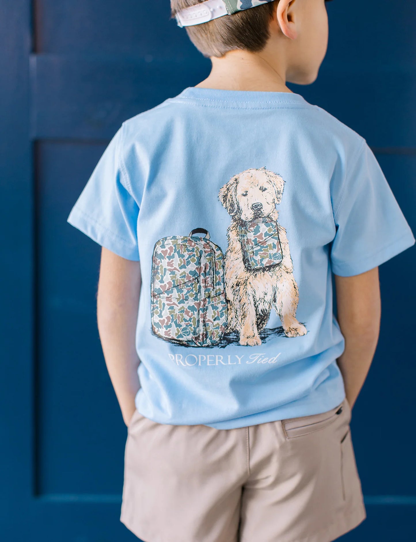 Properly Tied Study Buddy SS Light Blue T-shirt