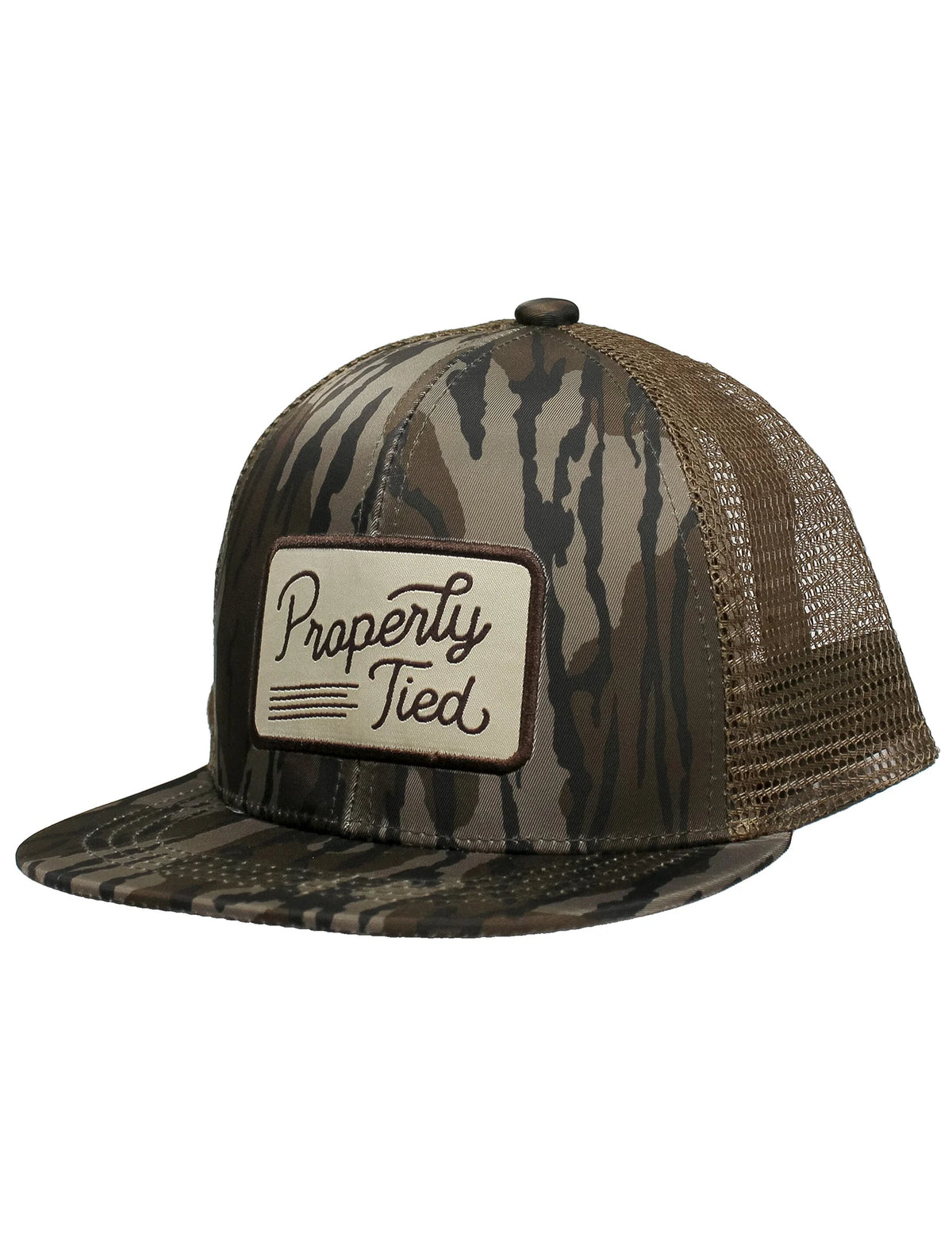 Properly Tied Trucker Hat Mossy Oak