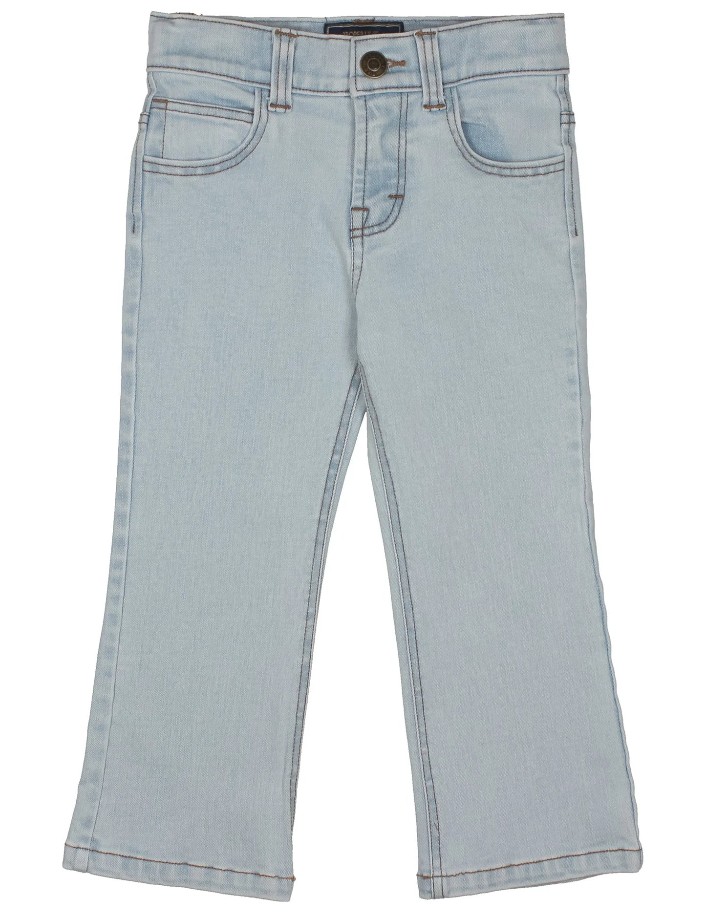 Properly Tied Boys Ranch Bootcut Jeans Light Wash