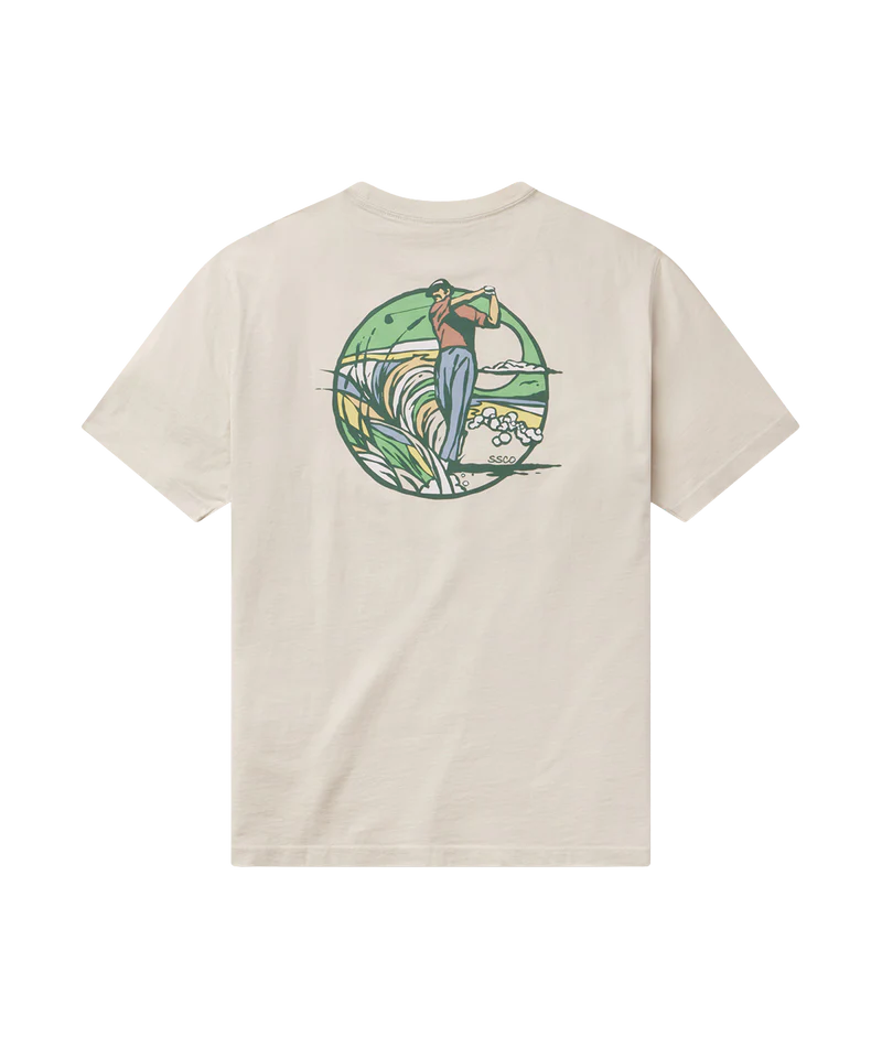 Southern Shirt Co Full Swing Tee SS in Moonlight