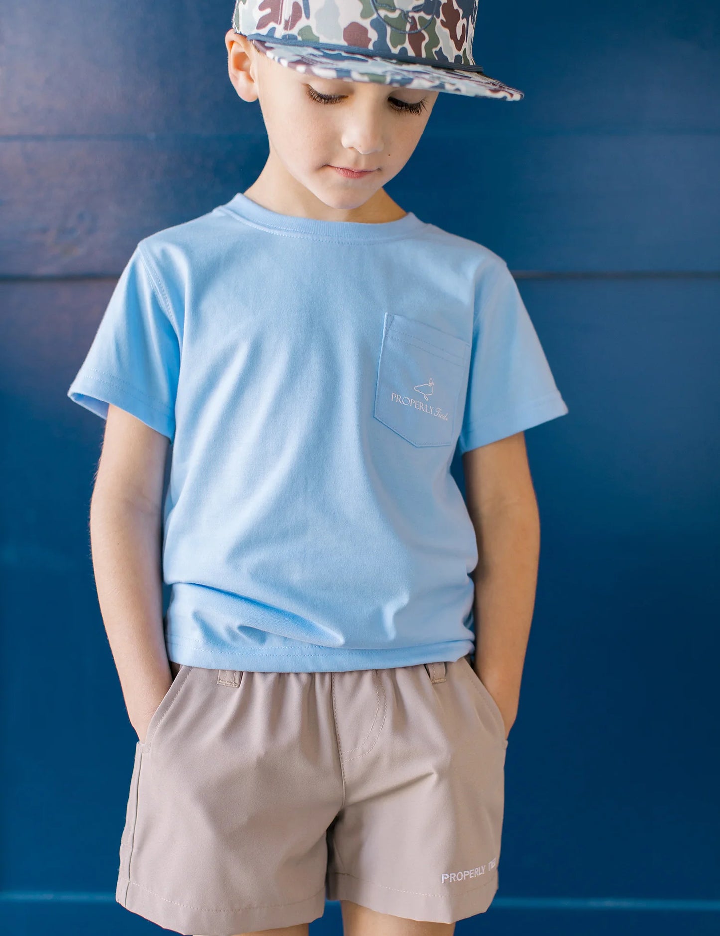 Properly Tied Study Buddy SS Light Blue T-shirt