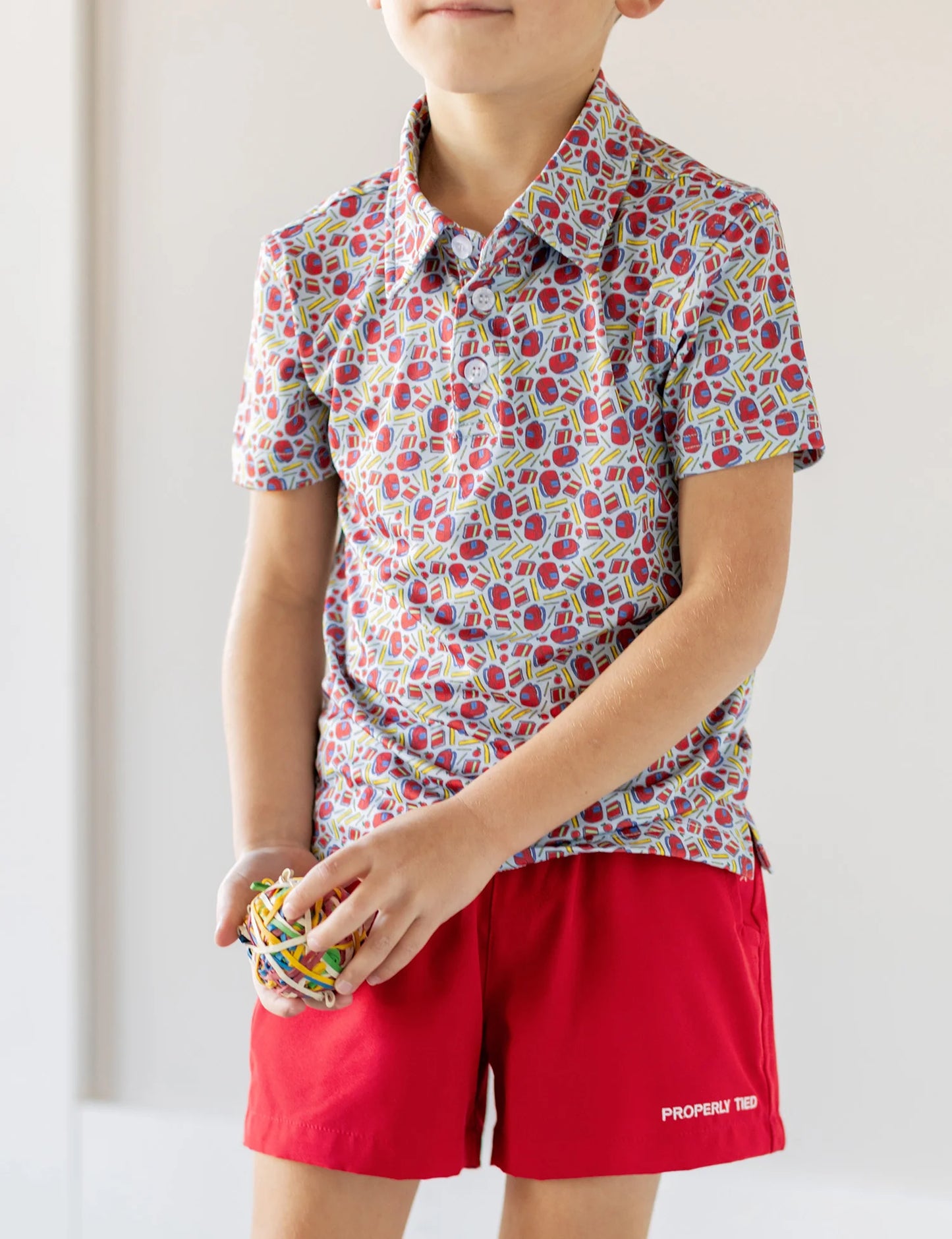 Properly Tied Pintail Red Shorts