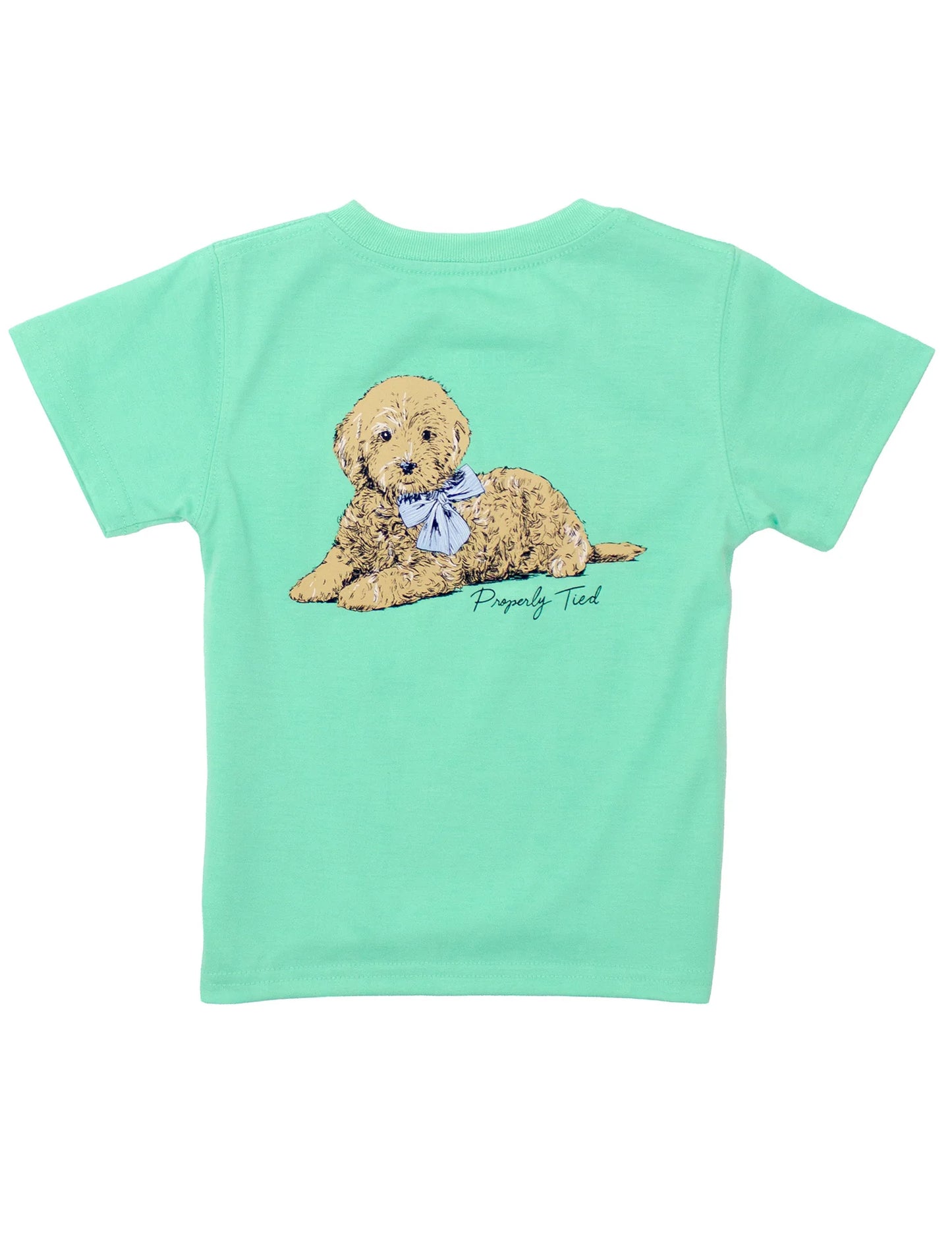 Properly Tied Doodle SS Wash Green