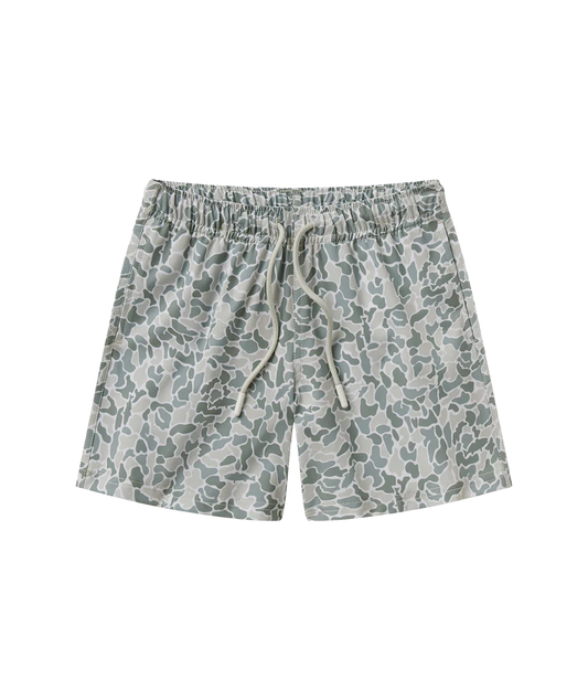 Southern Shirt Co Boys Hooked on Camo Swim Shorts