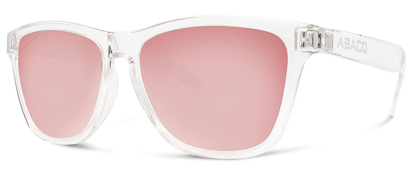 Abaco Sunglasses Kai Junior Crystal Clear/Rose Gold Mirror