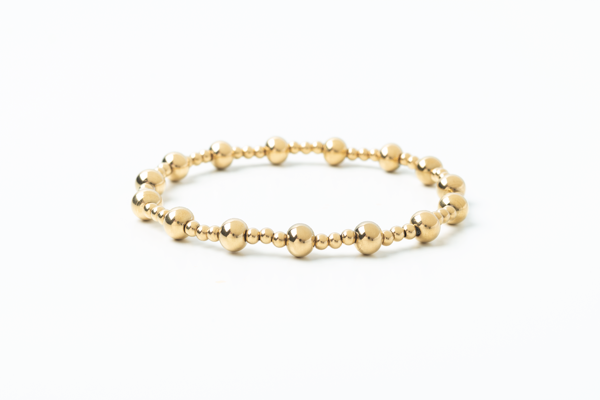 Meralora Gold 6 & 3mm Bracelet