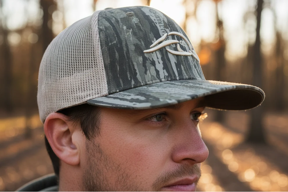 American Flyway Waterfowl Realtree Legacy AFW Duck Logo Trucker