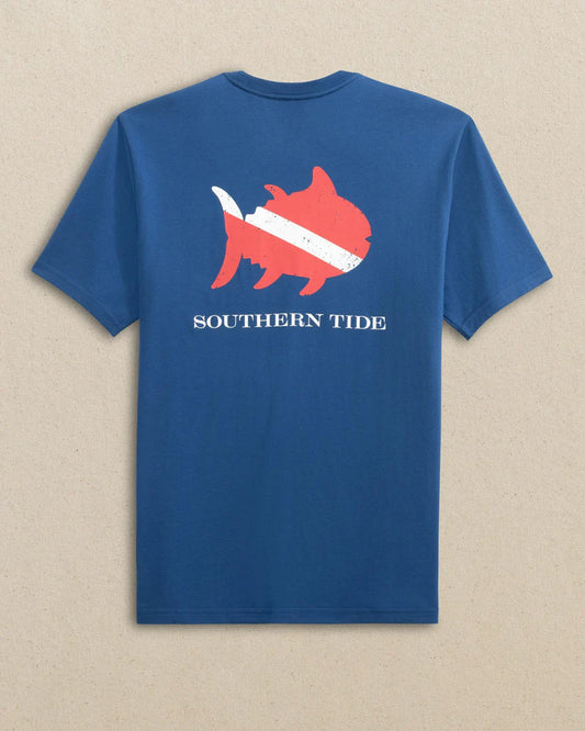 Southern Tide Skipjack Scuba Flag Short Sleeve T-Shirt