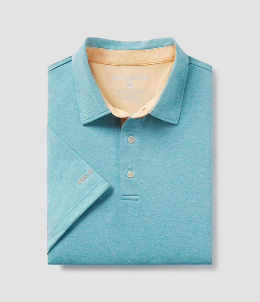 Southern Shirt Co Grayton Heather Polo Maui Wowie