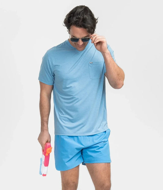 Southern Shirt Co. Max Comfort Tee Dusk Blue