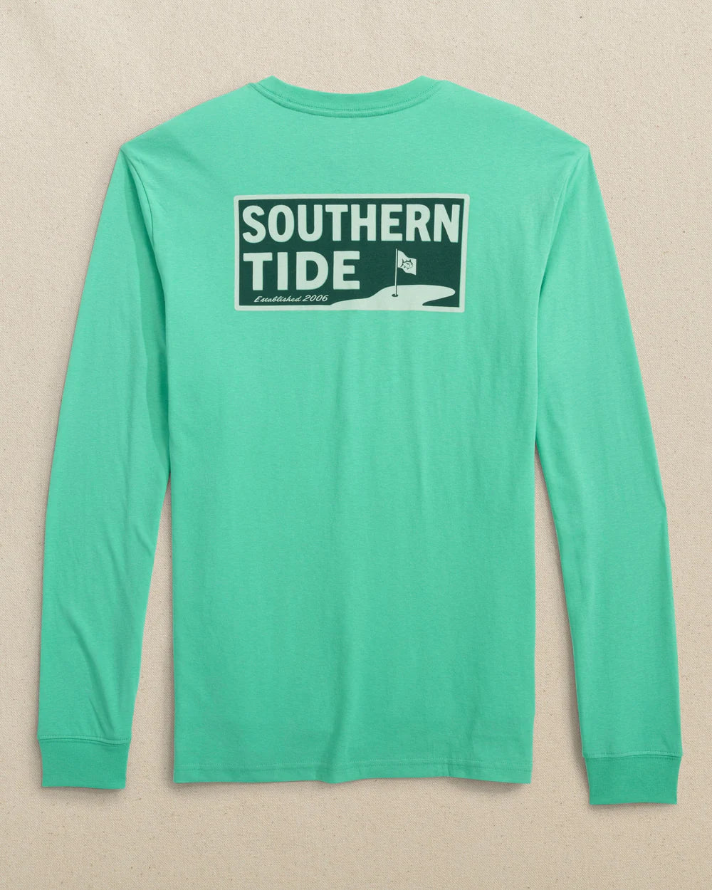 Southern Tide Golf Badge LS Tee