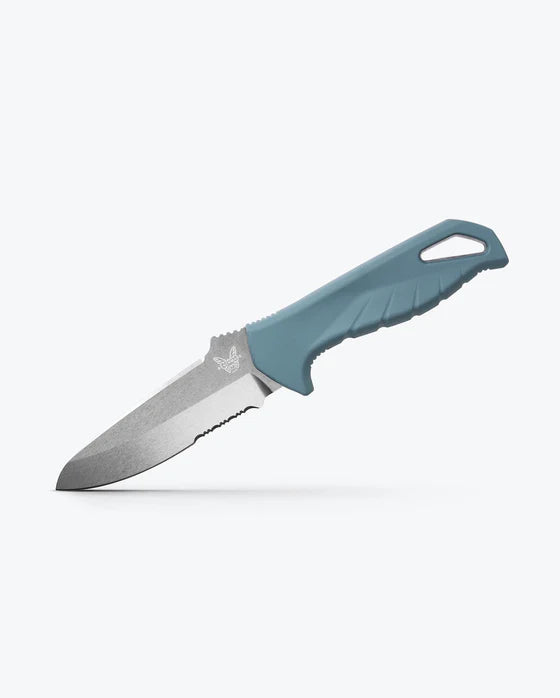 Benchmade Undercurrent Blue Santropene Utility Fishing Knife