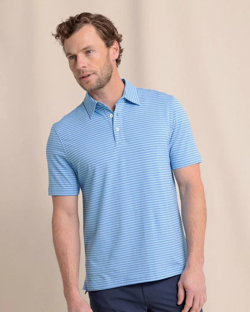 Southern Tide Seaport Kinston Stripe Polo