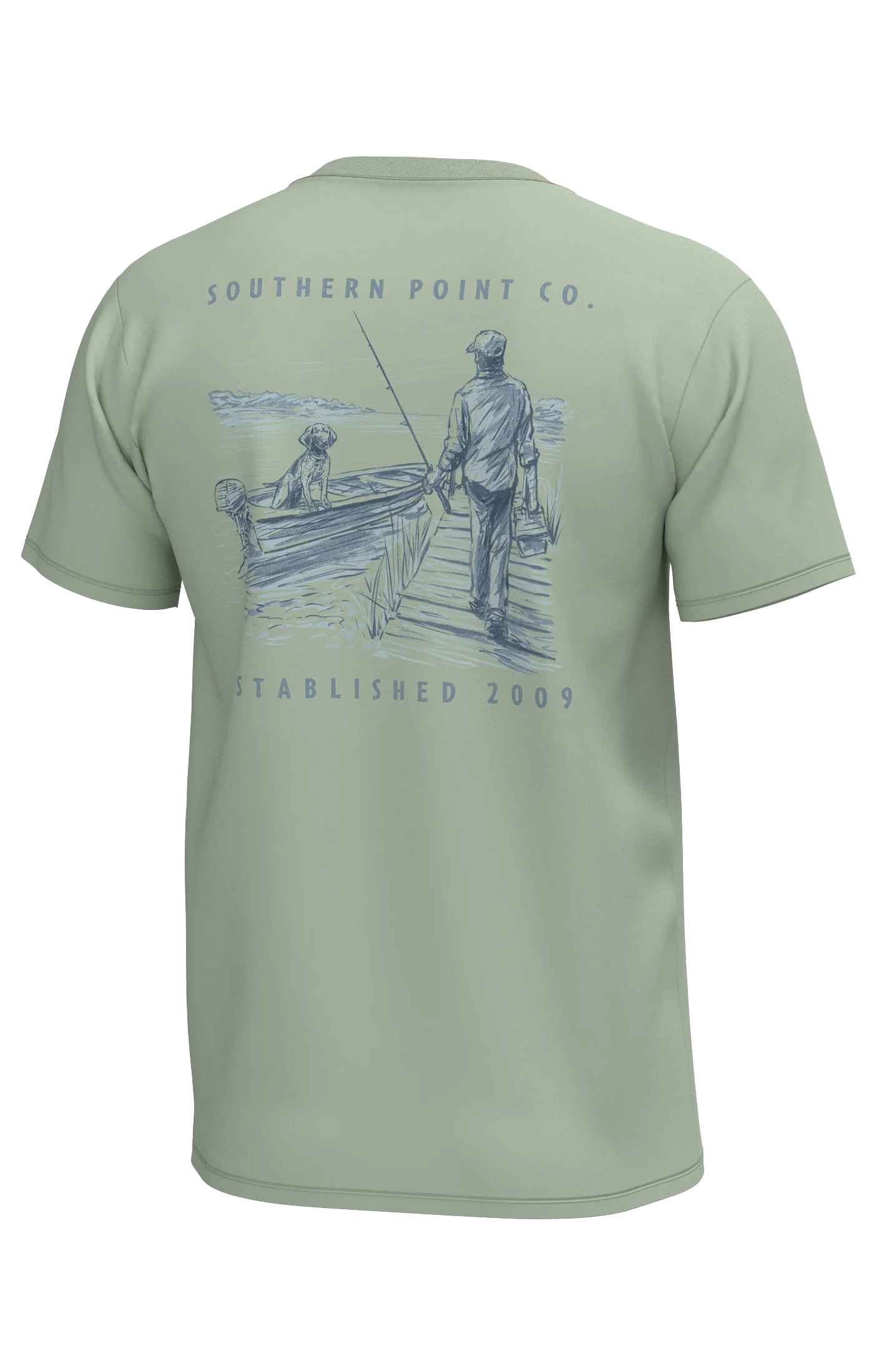 Southern Point Docked Boat Youth T-shirt