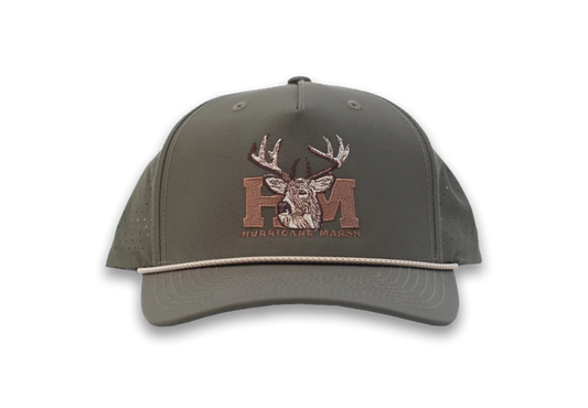 HM Trophy Buck Embroidered Richardson 355 Roper Hat