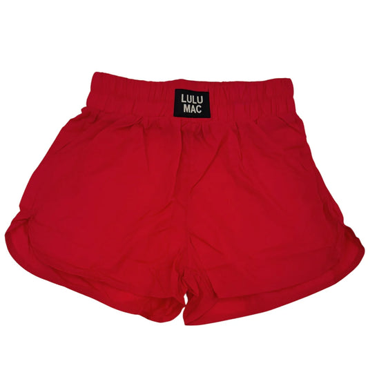 Lulu Mac Girl's Red Shorts