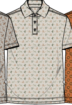 Burlebo Mallard Duck Dog Youth Polo