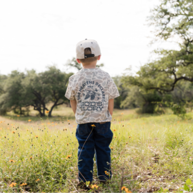 Burlebo Youth Vintage Washed God's Glory Tee